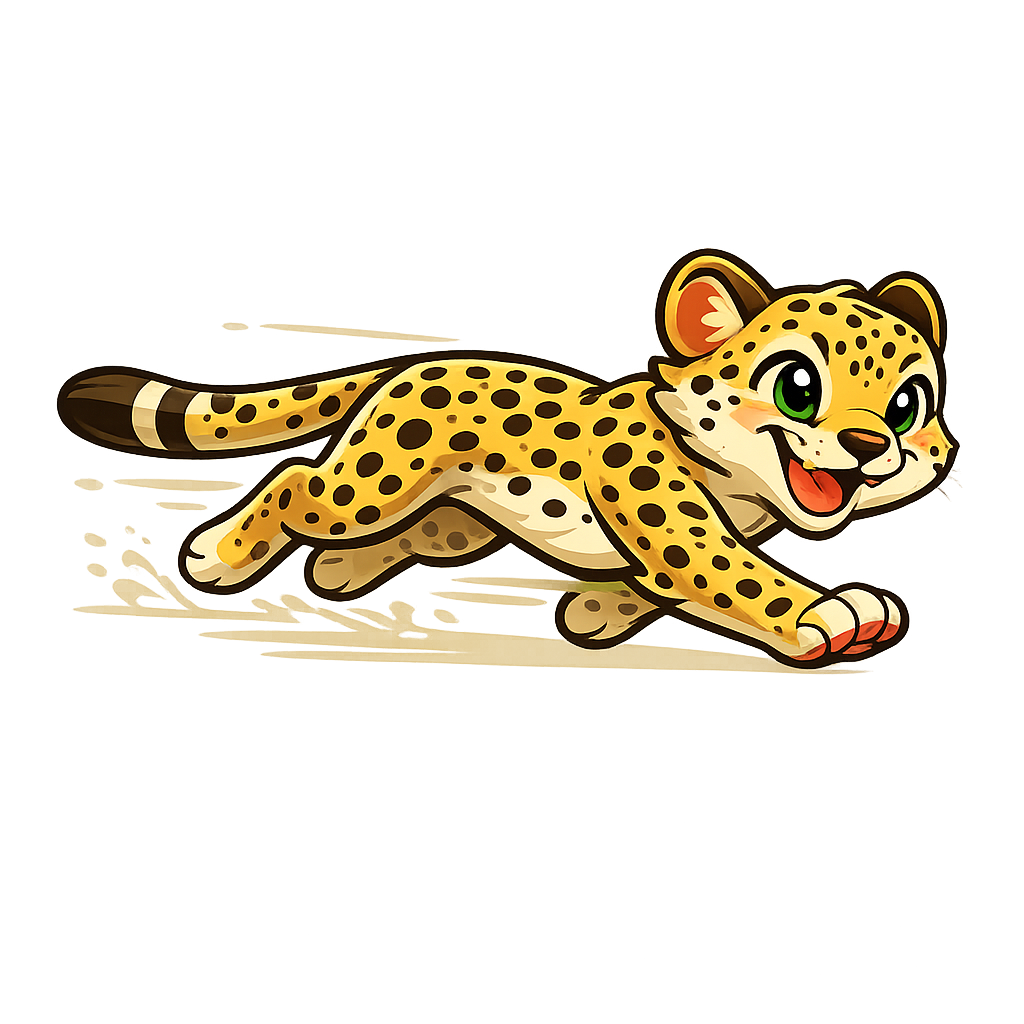 Cheetah sprint
